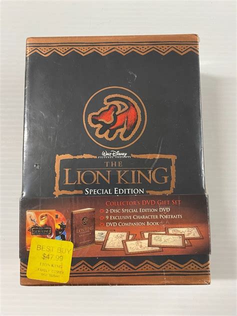 Opens in a new window or tab. . The lion king special edition collectors dvd gift set